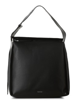 Calvin Klein Damska torba shopper Kobiety Sztuczna skóra czarny jednolity ze sklepu vangraaf w kategorii Torby Shopper bag - zdjęcie 166671620