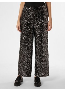 s.Oliver BLACK LABEL Spodnie Kobiety czarny wypukły wzór tkaniny ze sklepu vangraaf w kategorii Spodnie damskie - zdjęcie 166671670