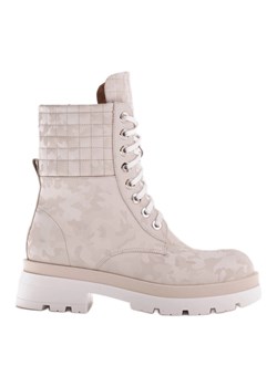 Marco Shoes Botki moro w wojskowym stylu beżowy ze sklepu ButyModne.pl w kategorii Workery damskie - zdjęcie 166674874