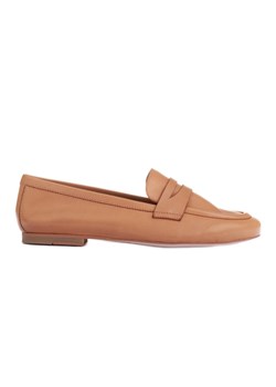 Marco Shoes Loafersy bez podszewki brązowe ze sklepu ButyModne.pl w kategorii Lordsy damskie - zdjęcie 166675144