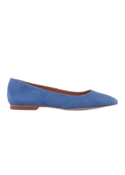 Marco Shoes Lekkie baleriny niebieskie ze sklepu ButyModne.pl w kategorii Balerinki - zdjęcie 166675182