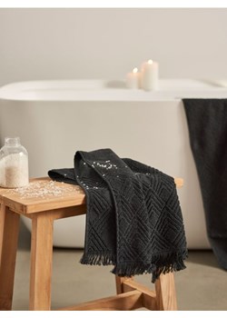 Sinsay - Ręcznik bawełniany - czarny ze sklepu Sinsay w kategorii Ręczniki - zdjęcie 166683251