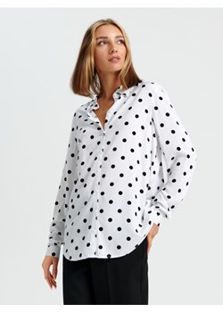 Sinsay - Koszula w grochy - biały ze sklepu Sinsay w kategorii Koszule damskie - zdjęcie 166683264