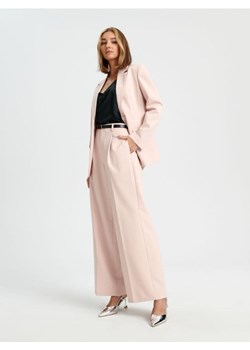 Sinsay - Spodnie eleganckie - różowy ze sklepu Sinsay w kategorii Spodnie damskie - zdjęcie 166683272