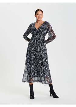 Sinsay - Sukienka midi ze wzorem - wielobarwny ze sklepu Sinsay w kategorii Sukienki - zdjęcie 166683362