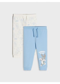 Sinsay - Spodnie dresowe Looney Tunes 2 pack - błękitny ze sklepu Sinsay w kategorii Spodnie i półśpiochy - zdjęcie 166683364