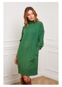 Joséfine Sukienka dzianinowa &quot;Landreau&quot; w kolorze zielonym ze sklepu Limango Polska w kategorii Sukienki - zdjęcie 166687444