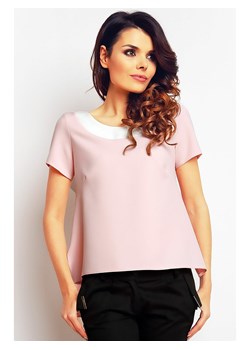 INFINITE YOU Koszulka w kolorze jasnoróżowym ze sklepu Limango Polska w kategorii Bluzki damskie - zdjęcie 166692072