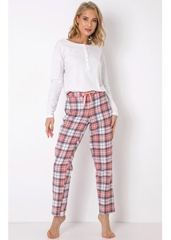 Aruelle piżama damska Kaira Long, Kolor biało-różowy, Rozmiar XL, Aruelle ze sklepu Primodo w kategorii Piżamy damskie - zdjęcie 166694822