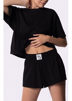 Bawełniana piżama damska w kolorze czarnym Pure, Kolor czarny, Rozmiar XL, Mona ze sklepu Primodo w kategorii Piżamy damskie - zdjęcie 166697452