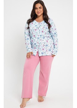 Bawełniana piżama damska Plus Size Valencia 3009, Kolor błękitno-różowy, Rozmiar XXL, Taro ze sklepu Primodo w kategorii Piżamy damskie - zdjęcie 166697923