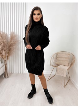 sukienka sawk czarna one size ze sklepu UBRA w kategorii Sukienki - zdjęcie 166698423
