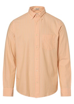 Gant Koszula męska Mężczyźni Regular Fit Bawełna morelowy w paski ze sklepu vangraaf w kategorii Koszule męskie - zdjęcie 166700204