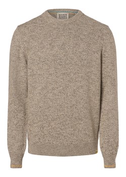 Scotch & Soda Sweter męski Mężczyźni Bawełna piaskowy marmurkowy ze sklepu vangraaf w kategorii Swetry męskie - zdjęcie 166700222