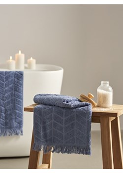 Sinsay - Ręcznik bawełniany - niebieski ze sklepu Sinsay w kategorii Ręczniki - zdjęcie 166760330