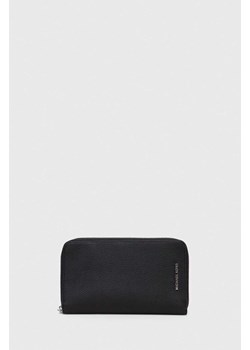 MICHAEL Michael Kors portfel skórzany damski kolor czarny ze sklepu ANSWEAR.com w kategorii Portfele damskie - zdjęcie 166767424
