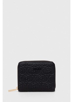 Liu Jo portfel damski kolor czarny ze sklepu ANSWEAR.com w kategorii Portfele damskie - zdjęcie 166768261