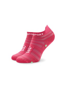 Skarpety Niskie Unisex Compressport Pro Racing Socks v4.0 Ultralight Run Low XU00051B Hot Pink/Summer Green 379 ze sklepu eobuwie.pl w kategorii Skarpetki damskie - zdjęcie 166773223