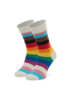 Skarpety wysokie damskie Happy Socks PRS01-0200 Kolorowy ze sklepu eobuwie.pl w kategorii Skarpetki damskie - zdjęcie 166774044