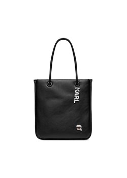 Torebka KARL LAGERFELD 236W3069 Black A999 ze sklepu eobuwie.pl w kategorii Torby Shopper bag - zdjęcie 166774363