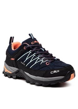 Trekkingi CMP Rigel Low Wmn Trekking Shoes Wp 3Q54456 B.Blue/Giada/Peach 92AD ze sklepu eobuwie.pl w kategorii Buty trekkingowe damskie - zdjęcie 166775892