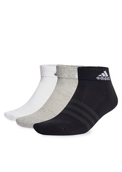 Skarpety Niskie Unisex adidas Cushioned Sportswear Ankle Socks 6 Pairs IC1292 Szary ze sklepu eobuwie.pl w kategorii Skarpetki męskie - zdjęcie 166776094