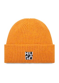 Czapka Hugo Women-X 50477679 Żółty ze sklepu eobuwie.pl w kategorii Czapki zimowe męskie - zdjęcie 166776821