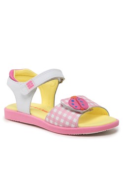 Sandały Agatha Ruiz de la Prada 232948 S White Pink ze sklepu eobuwie.pl w kategorii Sandały dziecięce - zdjęcie 166777443