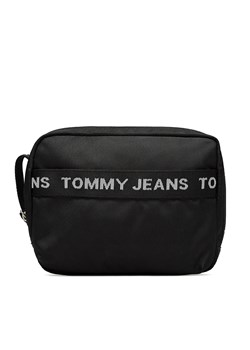 Kosmetyczka Tommy Jeans Tjm Essential Nylon Washbag AM0AM11721 Black BDS ze sklepu eobuwie.pl w kategorii Kosmetyczki - zdjęcie 166780904