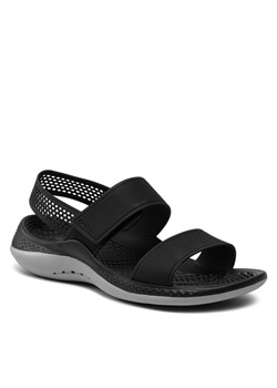 Sandały Crocs Literide 360 Sandal W 206711 Black/Light Grey ze sklepu eobuwie.pl w kategorii Sandały damskie - zdjęcie 166781030