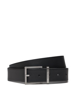 Pasek Męski Calvin Klein Casual Adj. Belt 3.5Cm K50K504301 Black 001 ze sklepu eobuwie.pl w kategorii Paski męskie - zdjęcie 166782303