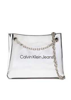 Torebka Calvin Klein Jeans K60K610397 01O ze sklepu eobuwie.pl w kategorii Listonoszki - zdjęcie 166782442