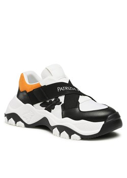 Sneakersy Patrizia Pepe 8Z0092/E028-J3U0 Black/Orange ze sklepu eobuwie.pl w kategorii Buty sportowe damskie - zdjęcie 166783503