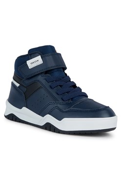 Sneakersy Geox J Perth Boy J367RF 0FE8V C0832 S Navy/Lt Grey ze sklepu eobuwie.pl w kategorii Buty sportowe dziecięce - zdjęcie 166784242