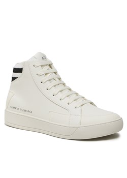 Sneakersy Armani Exchange XUZ054 XV783 N480 Off White/Black ze sklepu eobuwie.pl w kategorii Trampki męskie - zdjęcie 166784814