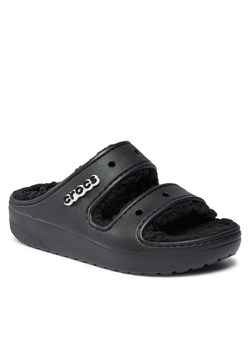 Klapki Crocs Crocs Classic Cozzy Sandal 207446 Black/Black 060 ze sklepu eobuwie.pl w kategorii Klapki damskie - zdjęcie 166784883