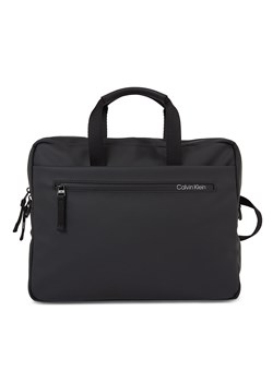 Torba na laptopa Calvin Klein Rubberized Slim Conv Laptop Bag K50K510796 Ck Black BAX ze sklepu eobuwie.pl w kategorii Torby na laptopa - zdjęcie 166787103
