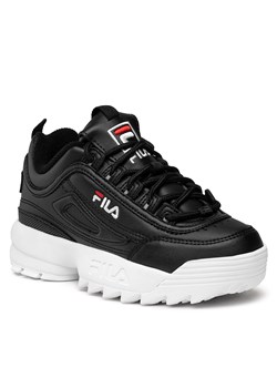 Sneakersy Fila Disruptor Kids 1010567.25Y Black ze sklepu eobuwie.pl w kategorii Buty sportowe dziecięce - zdjęcie 166788074