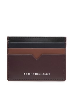 Etui na karty kredytowe Tommy Hilfiger Th Modern Leather Cc Holder AM0AM10616 Brązowy ze sklepu eobuwie.pl w kategorii Etui - zdjęcie 166788750