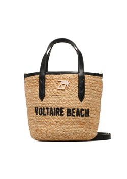 Torebka Zadig&Voltaire Le Baby Beach Bag Voltaire LWBA02284 Brązowy ze sklepu eobuwie.pl w kategorii Torby letnie - zdjęcie 166788844