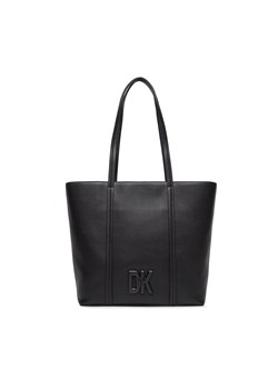 Torebka DKNY Seventh Avenue Md Ew R33AKY28 Czarny ze sklepu eobuwie.pl w kategorii Torby Shopper bag - zdjęcie 166789671