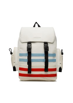 Plecak Tommy Jeans Tjm Street Flap Backpack AM0AM10884 Biały ze sklepu eobuwie.pl w kategorii Plecaki - zdjęcie 166789740