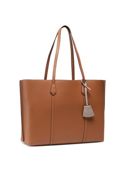 Torebka Tory Burch Perry Triple - Compartment Tote 8192 Brązowy ze sklepu eobuwie.pl w kategorii Torby Shopper bag - zdjęcie 166793182