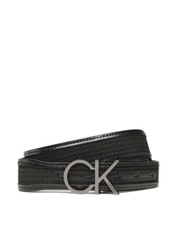 Pasek Damski Calvin Klein Re-Lock Insert 3 Cm Perf Belt K60K610497 Czarny ze sklepu eobuwie.pl w kategorii Paski damskie - zdjęcie 166795314