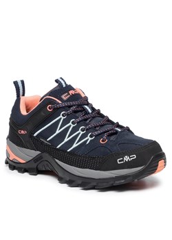 Trekkingi CMP Rigel Low Wmn Trekking Shoes Wp 3Q13246 B.Blue/Giada/Peach 92AD ze sklepu eobuwie.pl w kategorii Buty trekkingowe damskie - zdjęcie 166796474
