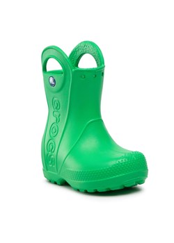 Kalosze Crocs Handle It Rain Boot Kids 12803 Grass Green ze sklepu eobuwie.pl w kategorii Kalosze dziecięce - zdjęcie 166797652