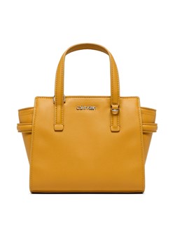 Torebka Calvin Klein Ck Must Mini Tote K60K610207 Żółty ze sklepu eobuwie.pl w kategorii Torby Shopper bag - zdjęcie 166797692