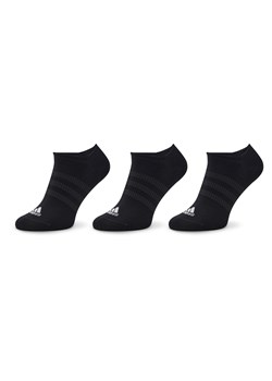 Skarpety stopki unisex adidas Thin and Light No-Show Socks 3 Pairs IC1327 Czarny ze sklepu eobuwie.pl w kategorii Skarpetki damskie - zdjęcie 166798314