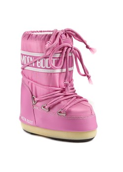 Śniegowce Moon Boot Nylon 14004400063 M Pink ze sklepu eobuwie.pl w kategorii Buty zimowe dziecięce - zdjęcie 166798680