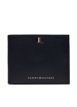 Duży Portfel Męski Tommy Hilfiger Th Central Mini Cc Wallet AM0AM11854 Granatowy ze sklepu eobuwie.pl w kategorii Portfele męskie - zdjęcie 166798914